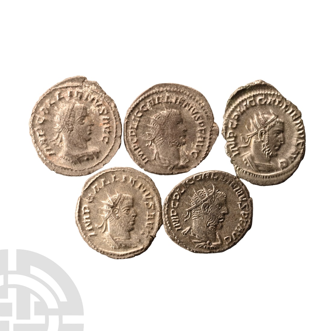 Ancient Roman Imperial Coins - Mixed Gallienus Billon AR Antoninianus Group [5] (1 of 1)