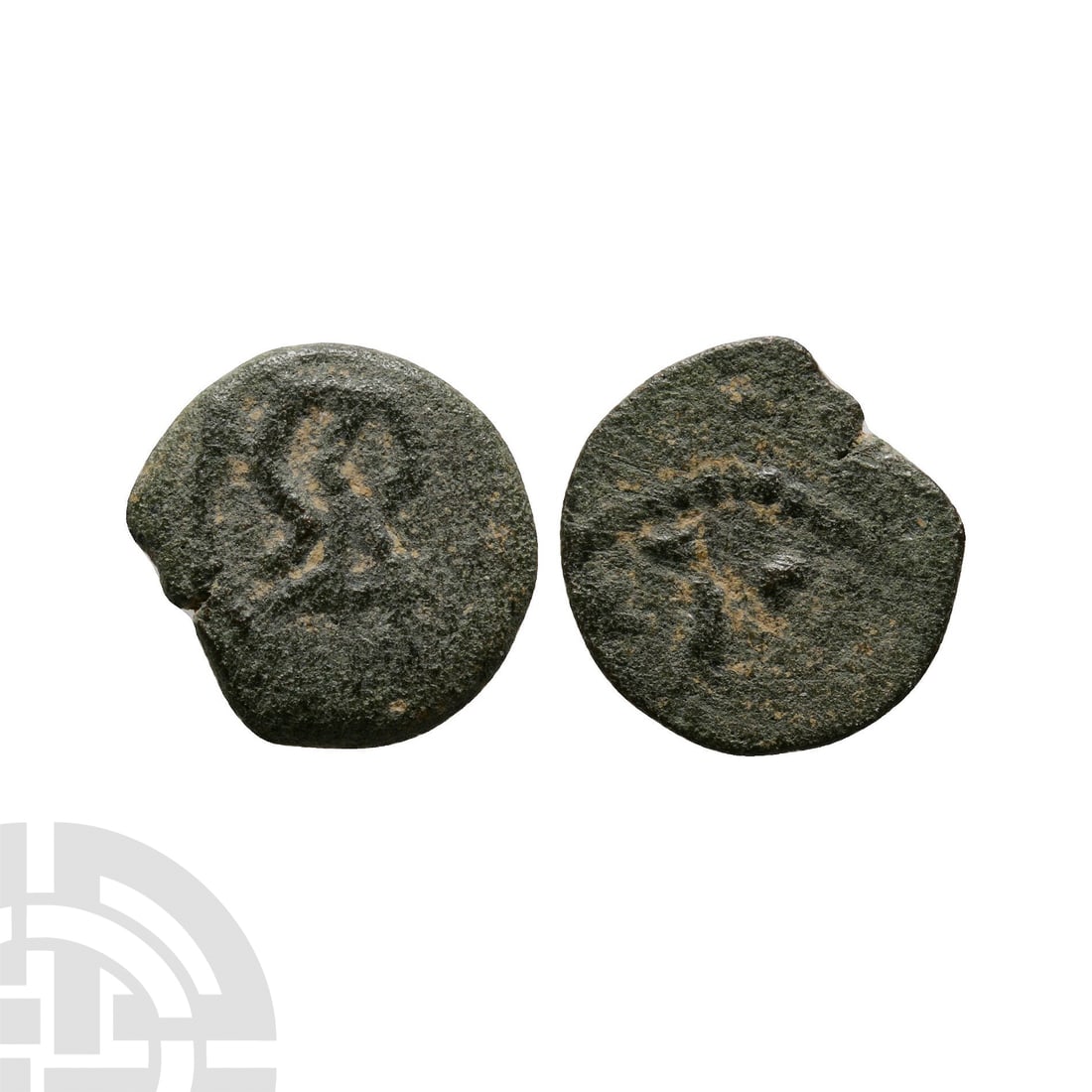 Ancient Roman Provincial Coins - Judaea - Herod I Pilate - AE Prutah (1 of 1)