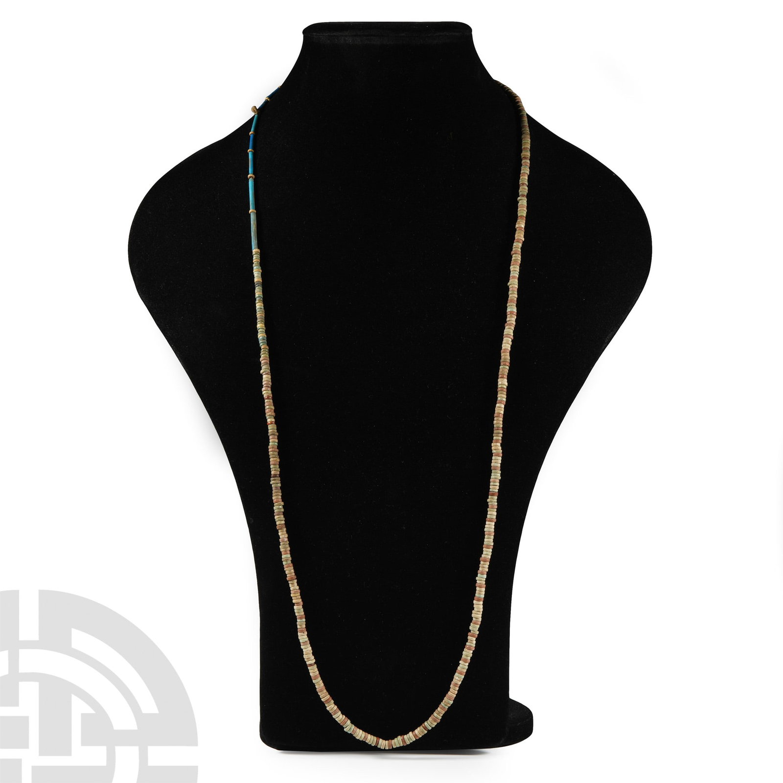 Egyptian Faience Mummy Bead Necklace (1 of 1)