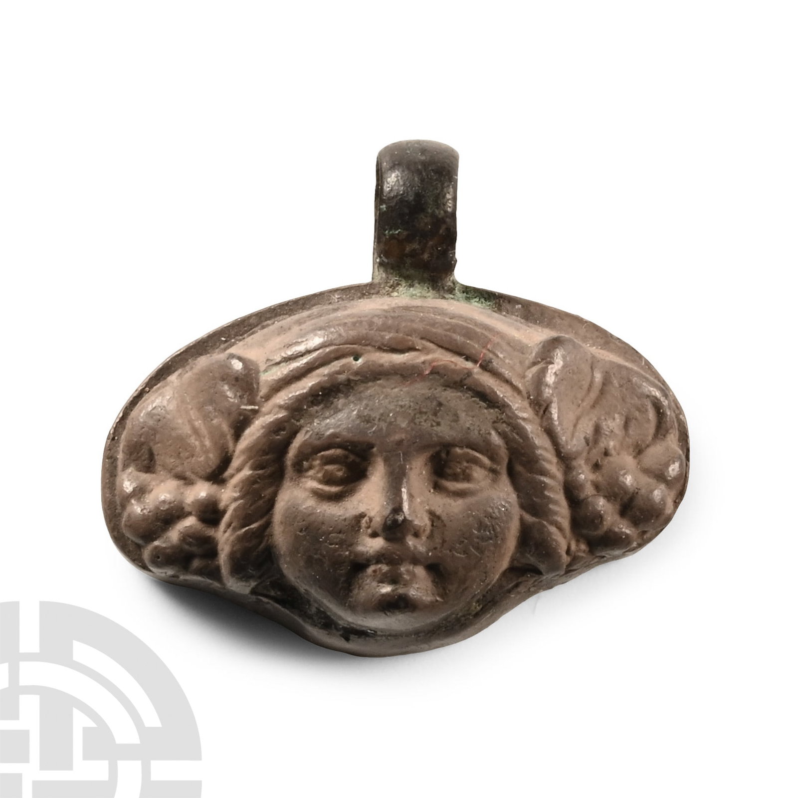 Roman Silver Dionysus Pendant (1 of 1)