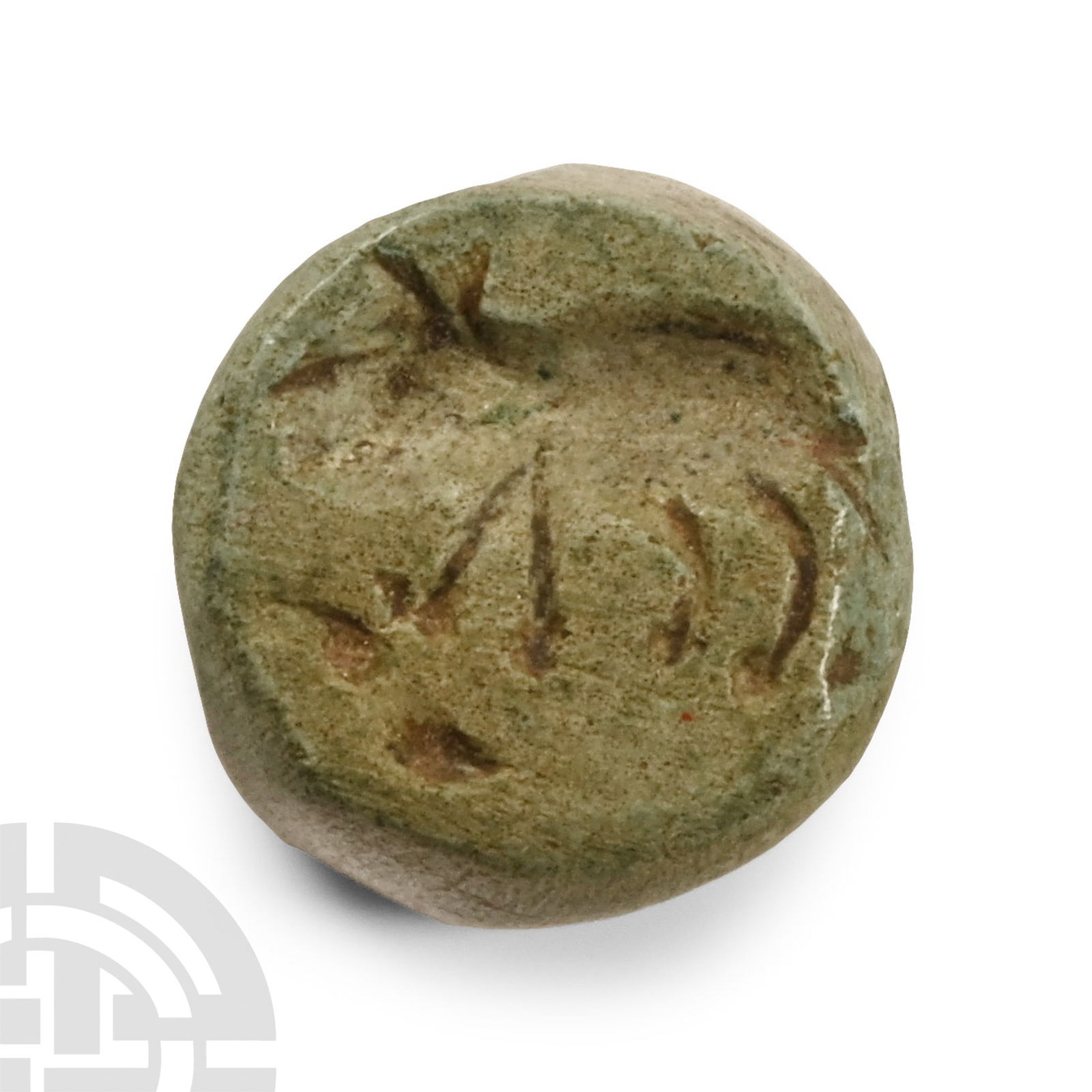 Western Asiatic Bifacial Stone Stamp Seal (1 of 1)
