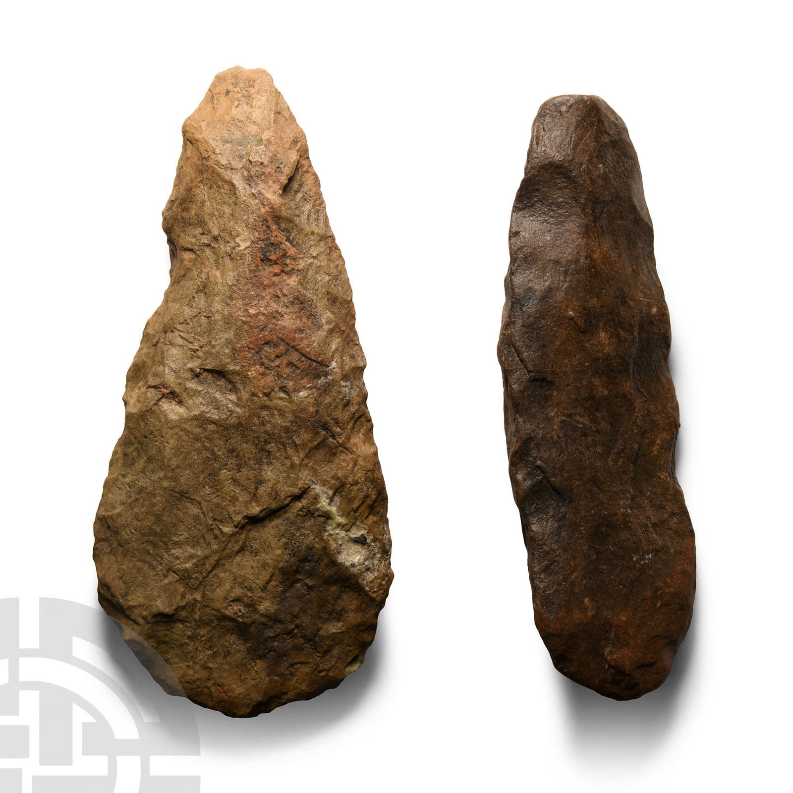 Stone Age Knapped Hand Axe Group (1 of 1)