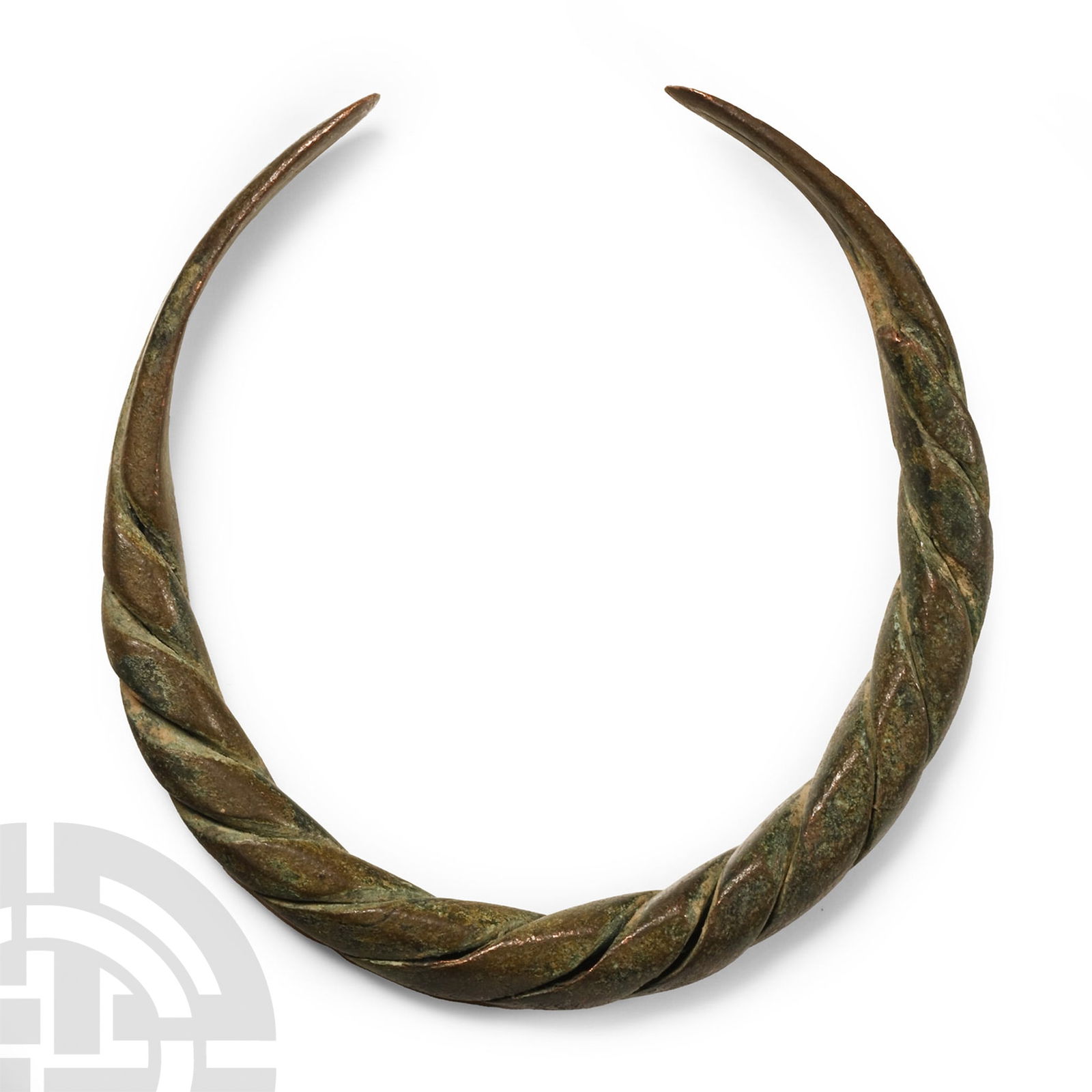 Viking Age Bronze Twisted Bracelet (1 of 1)