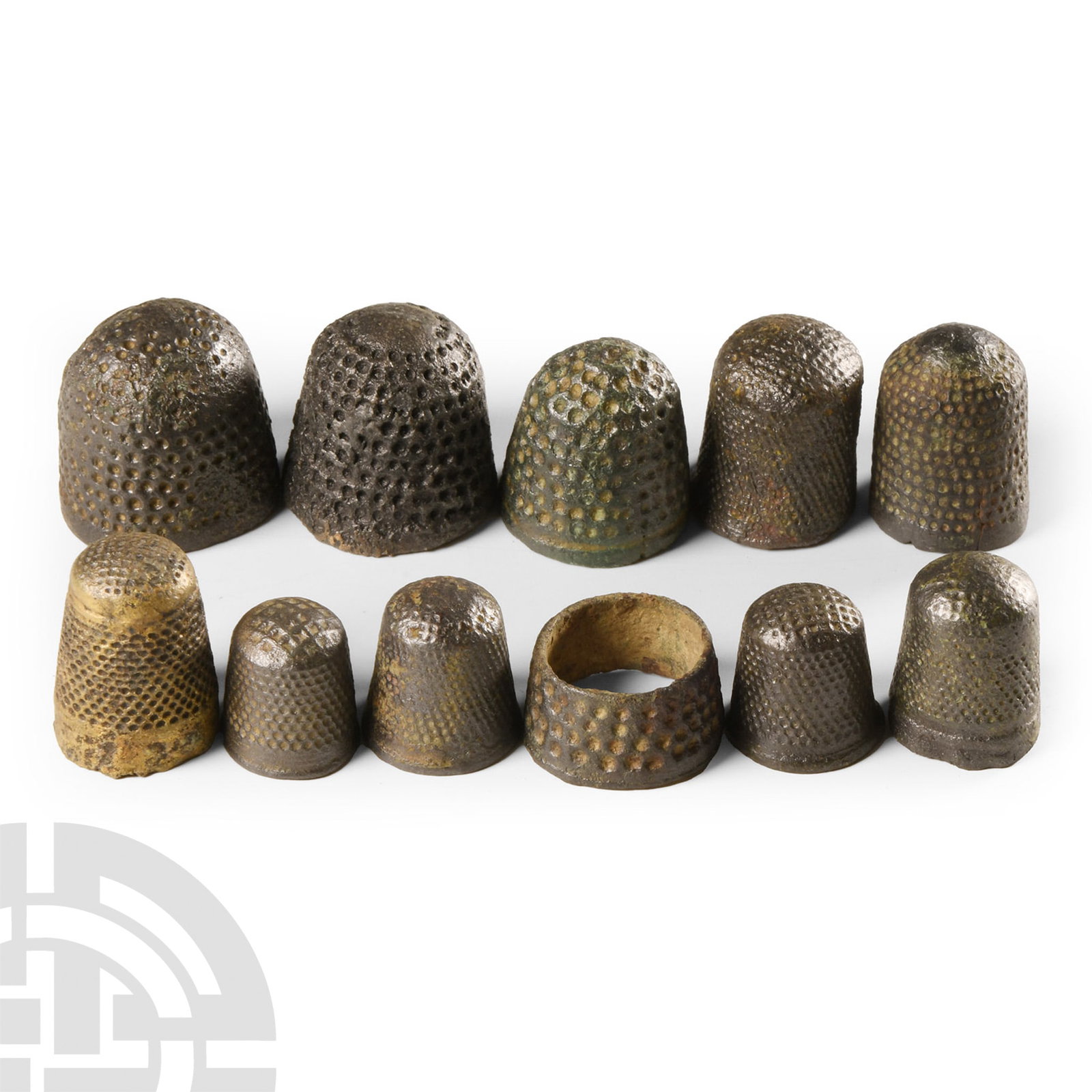 Medieval and Later 'Thames' Bronze Thimble Collection (1 of 1)