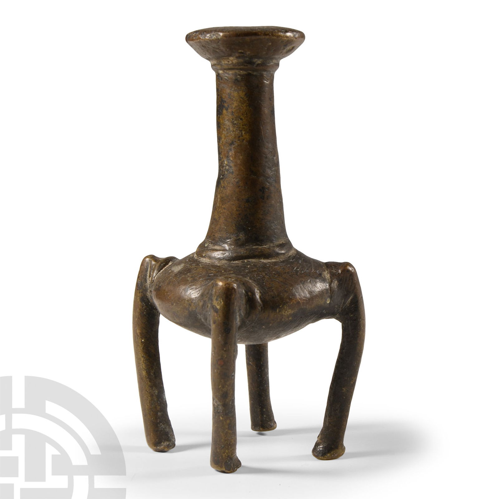 South-East Asian Bronze Kohl Pot (1 of 1)