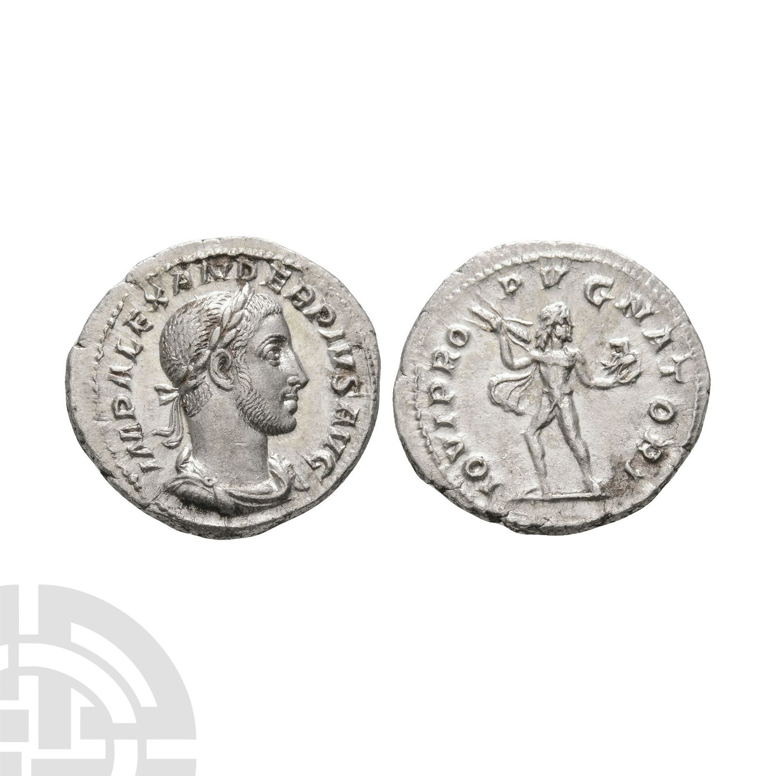 Ancient Roman Imperial Coins - Severus Alexander - Fides AR Denarius (1 of 1)