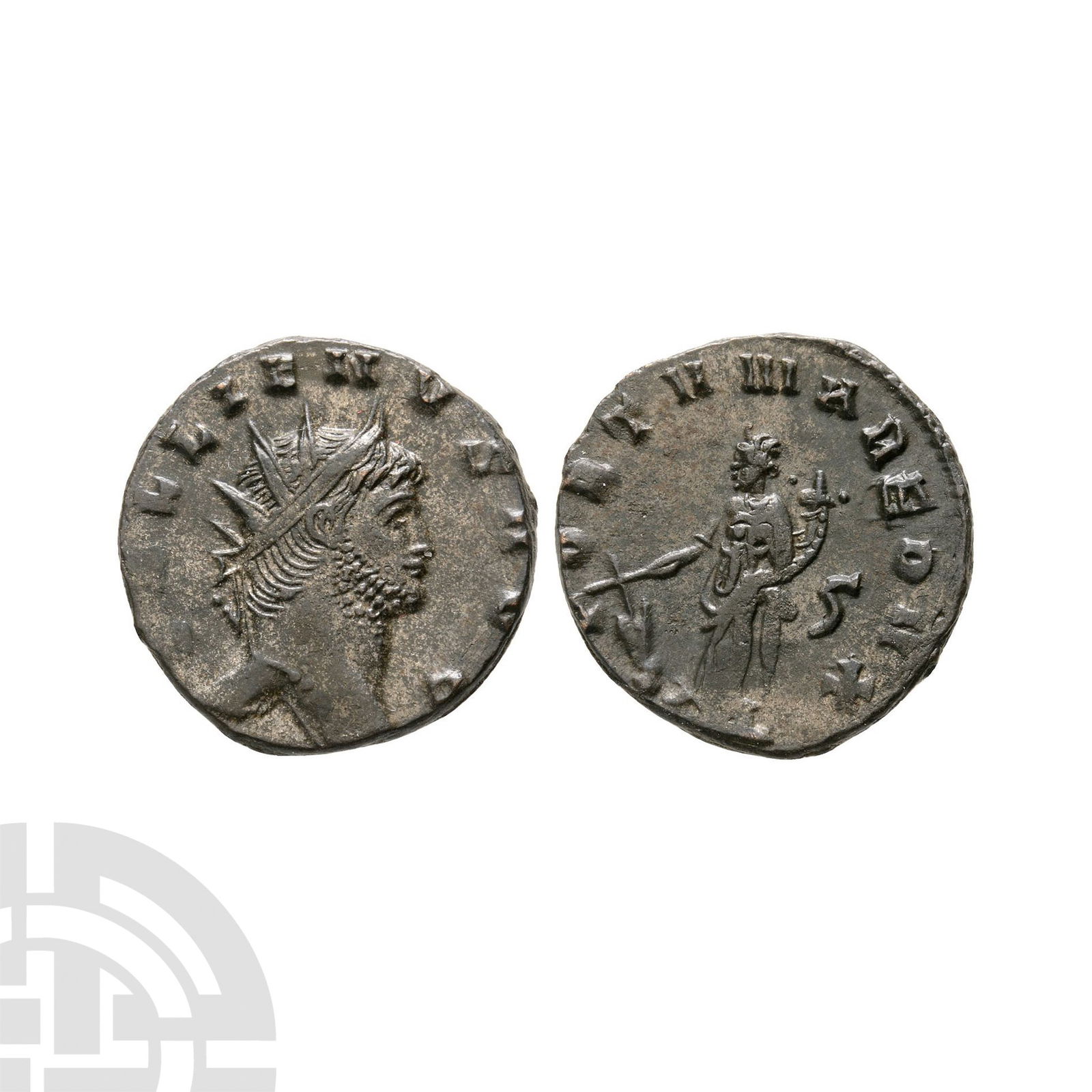 Ancient Roman Imperial Coins - Gallienus - Fortuna AE Antoninianus (1 of 1)