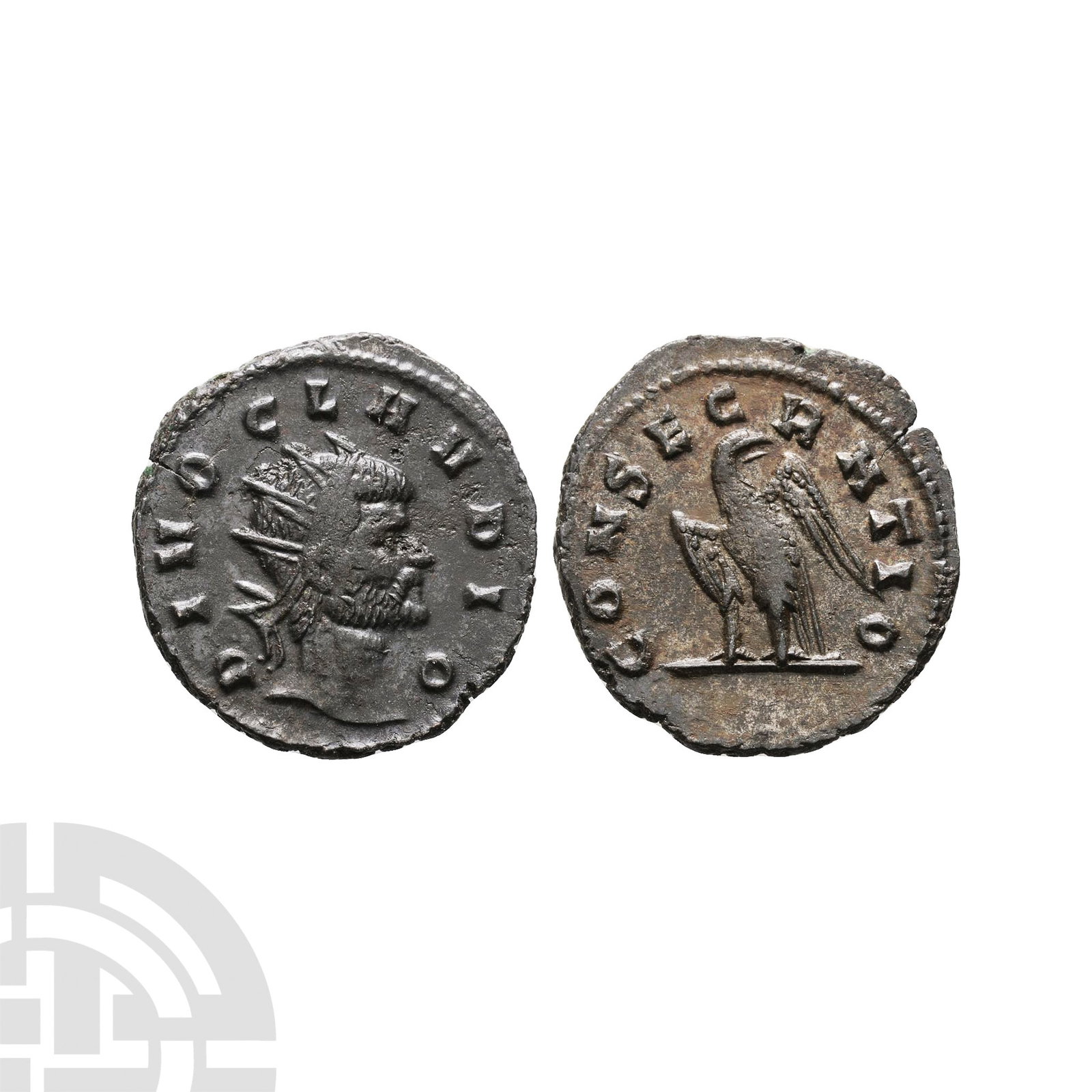 Ancient Roman Imperial Coins - Claudius II (Claudius Gothicus) - Eagle AE Antoninianus (1 of 1)