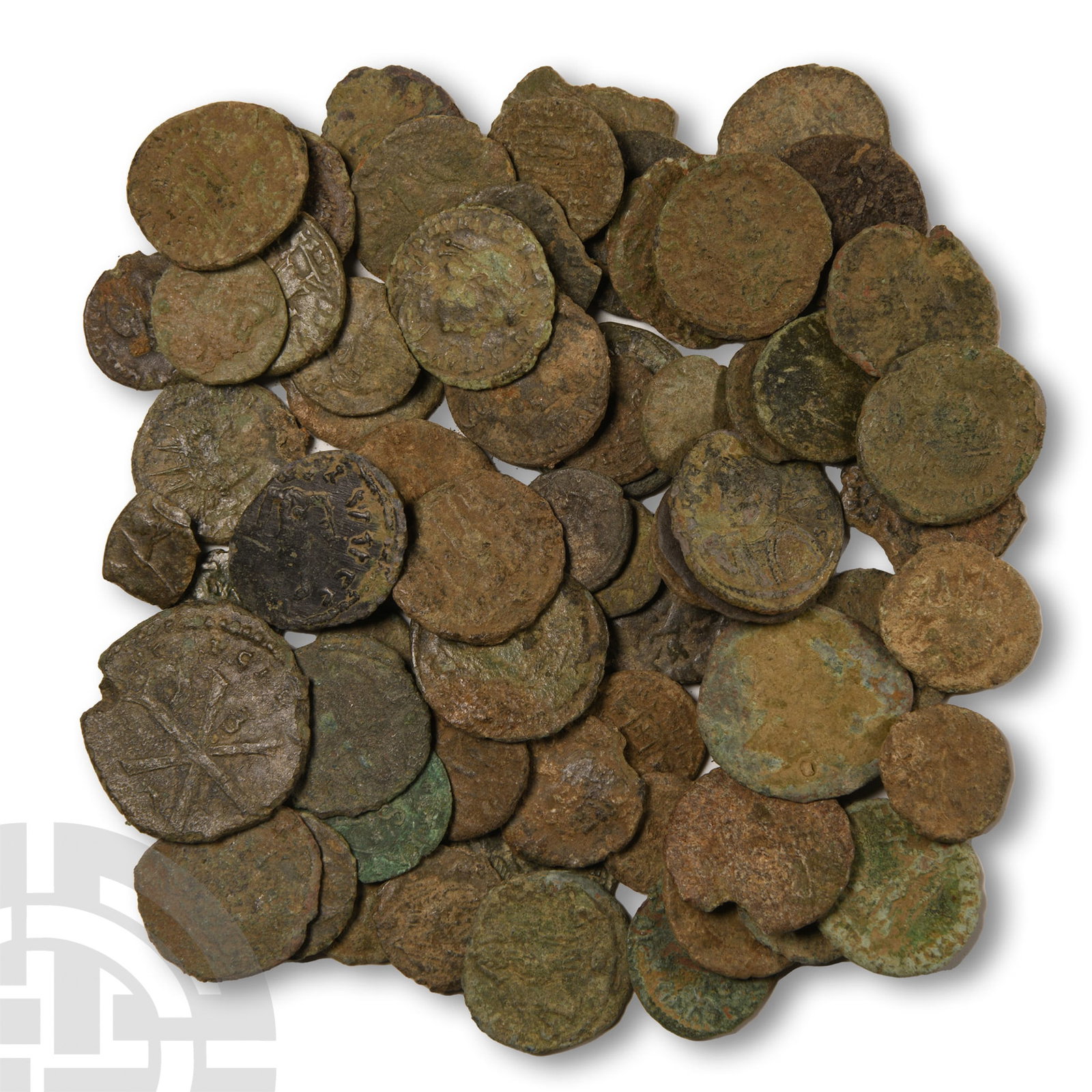 Ancient Roman Imperial Coins - Mixed 'Gloucestershire' AE3/4 and Follis Coin Group [65] (1 of 1)