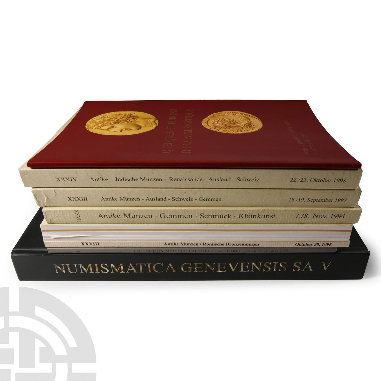 Numismatic Books - Ancient Coin Catalogue Group (1 of 1)
