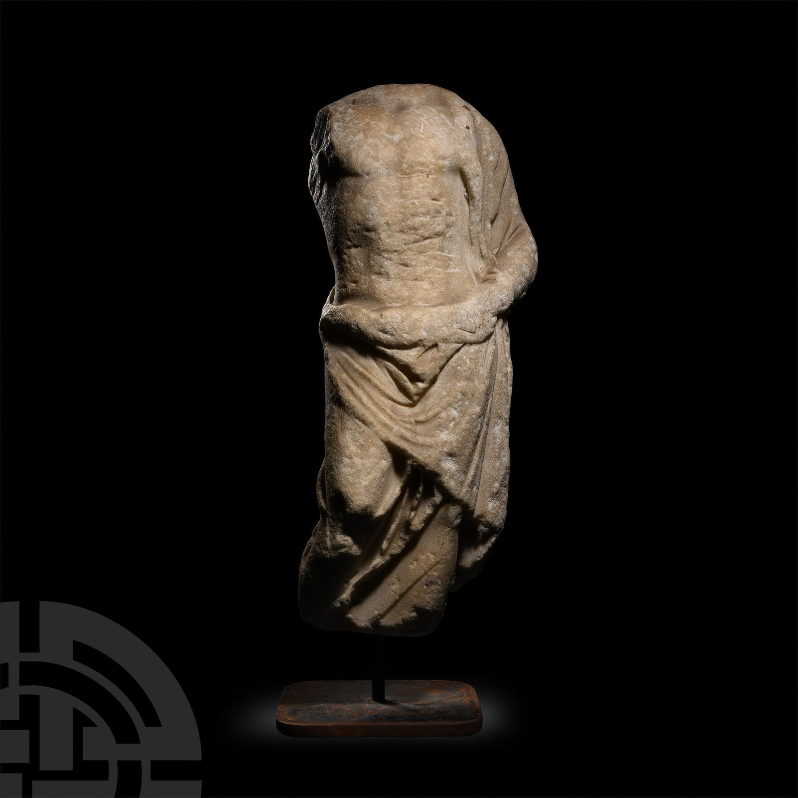 Roman Marble Draped Torso of Asclepius (1 of 1)