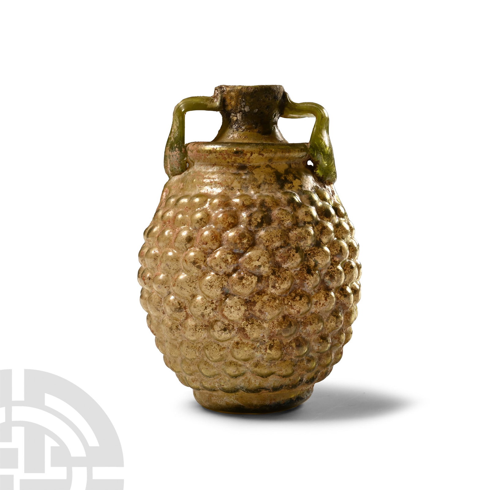 Roman Glass Grape Flask (1 of 1)