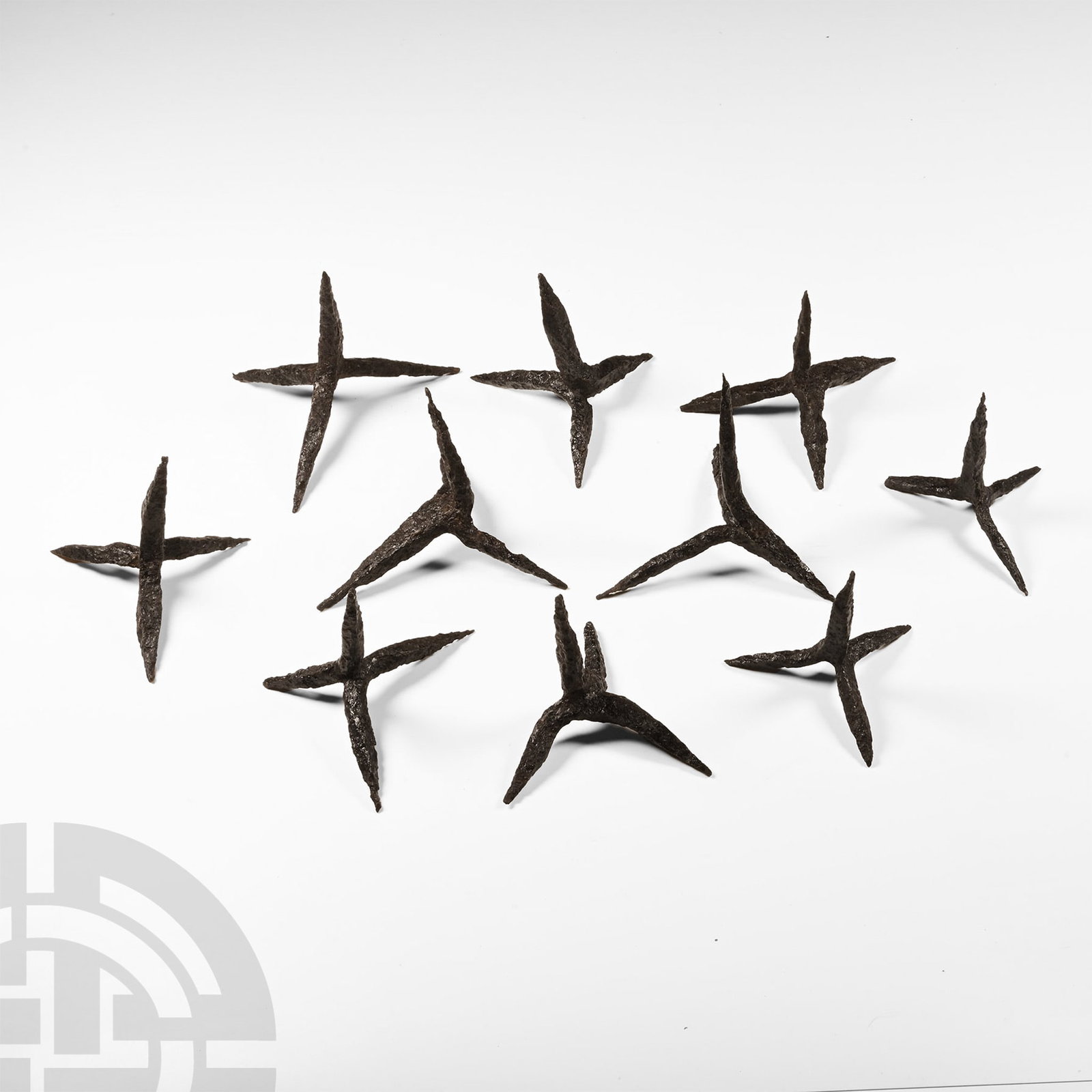 Medieval Iron Caltrop Anti-Cavalry Group (1 of 1)
