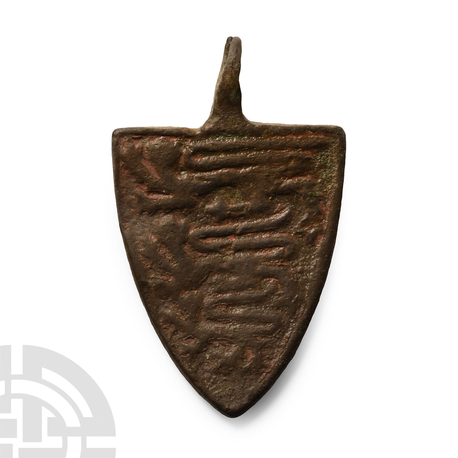 Medieval Bronze Royal Knight's Heraldic Horse Harness Pendant (1 of 1)