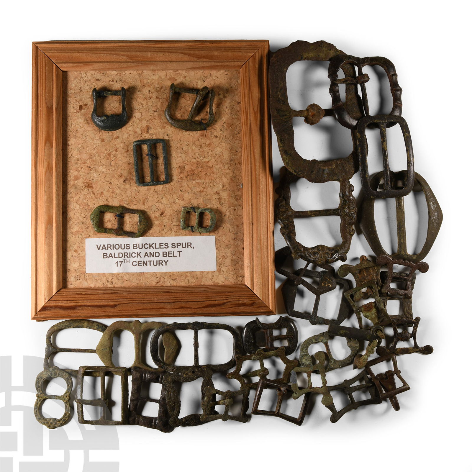 Medieval Bronze Buckle Collection (1 of 1)