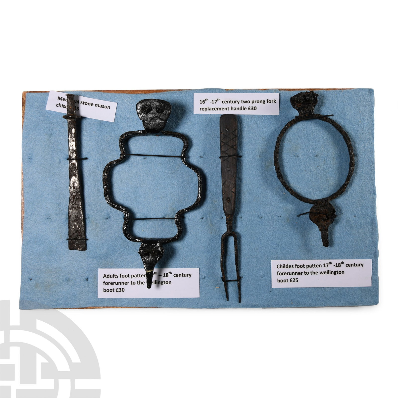 Post Medieval Iron Artefact Display (1 of 1)