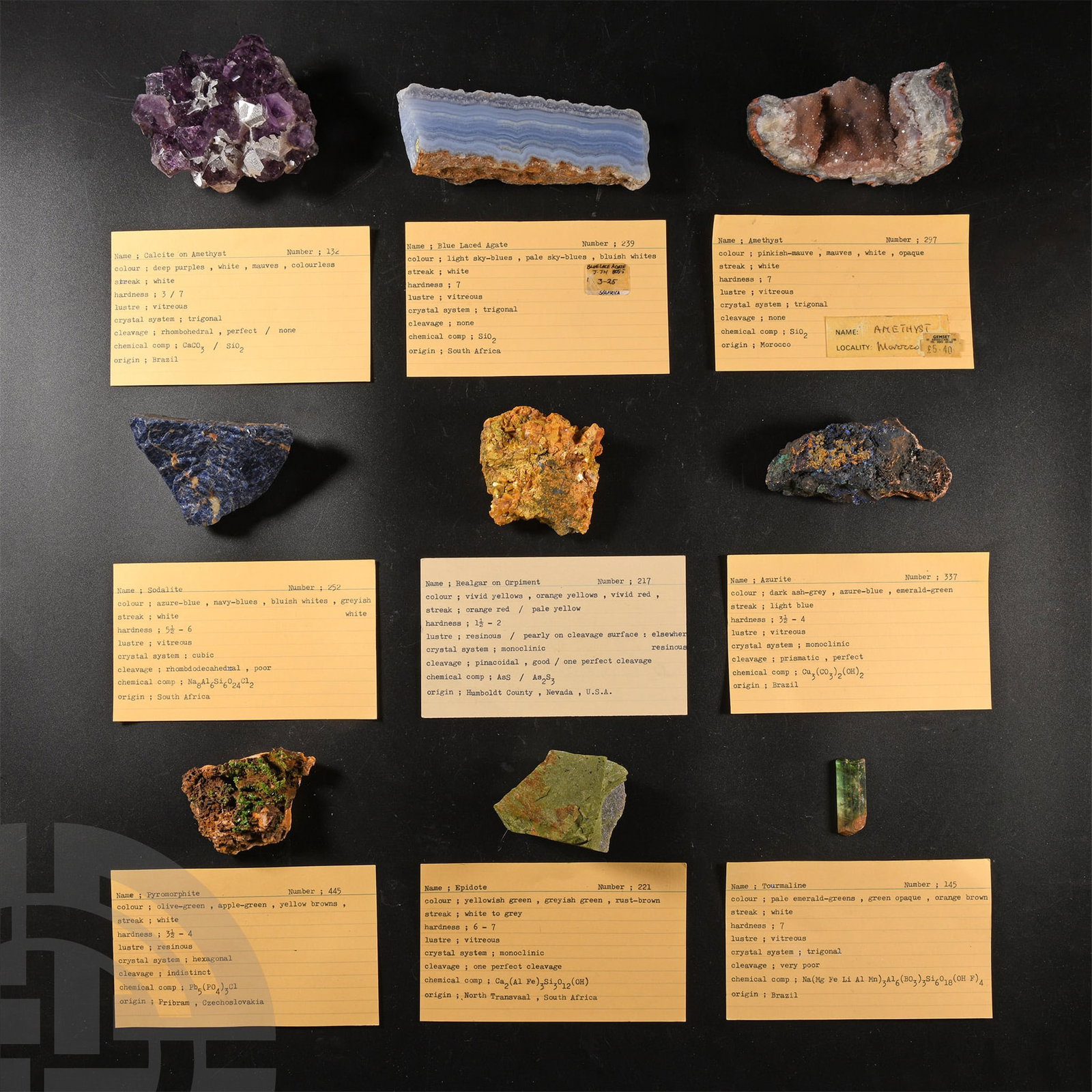 Natural History - Historic Mineral Specimen Collection. (1 of 1)