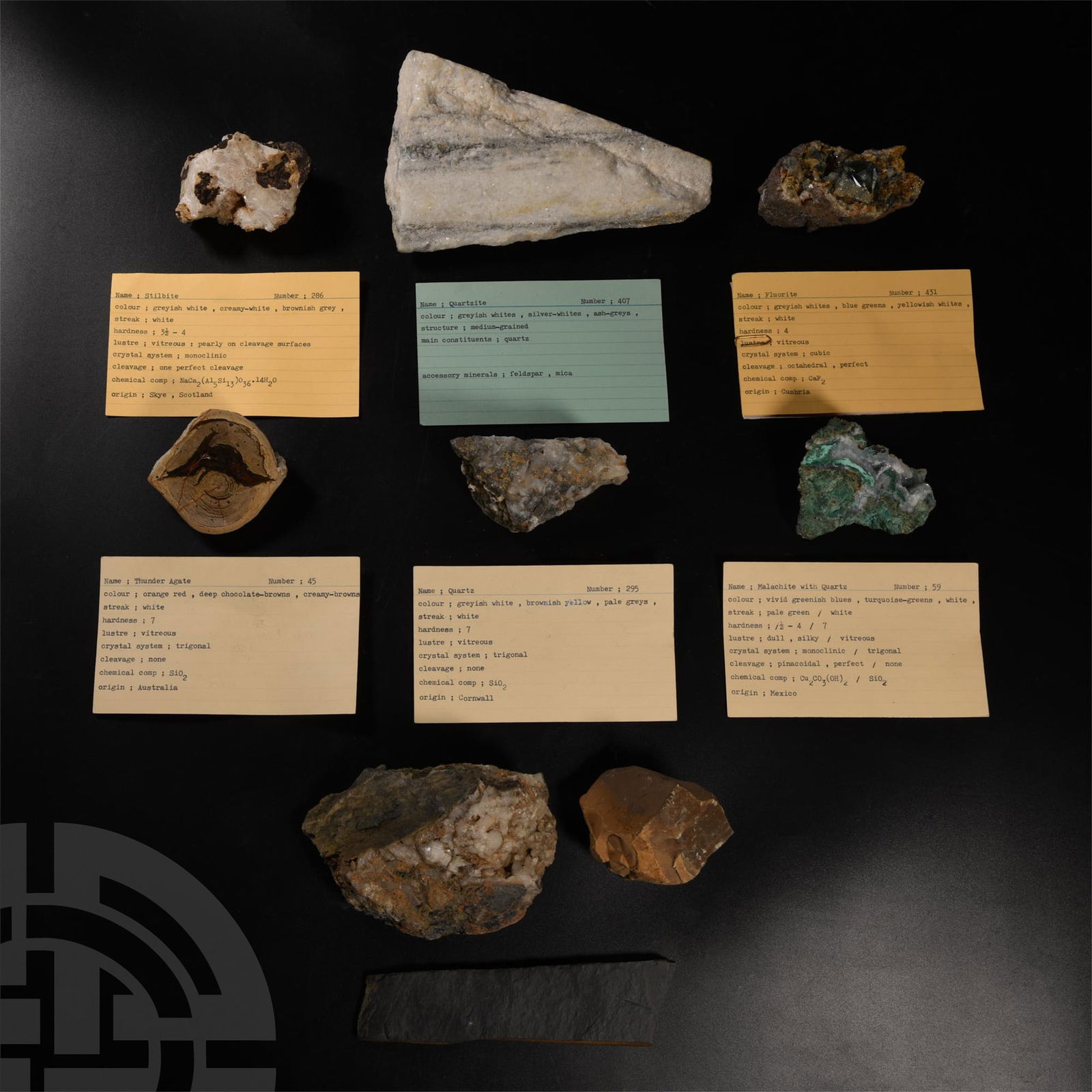 Natural History - Historic Mineral Specimen Collection. (1 of 1)