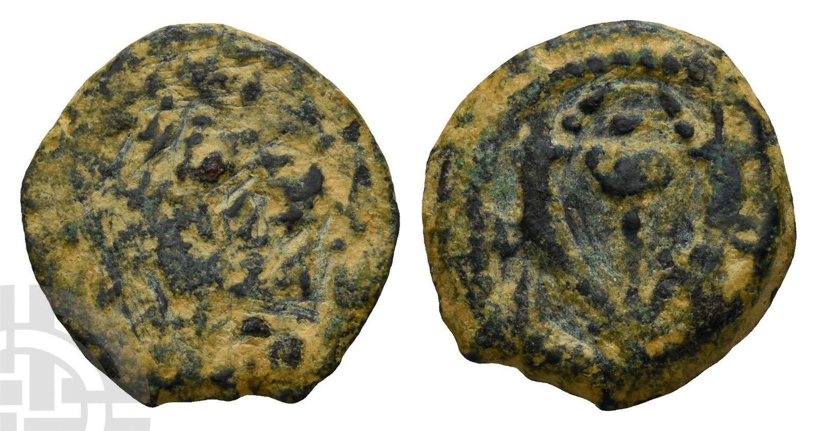 Judaea, Hasmoneans, John Hyrcanus I(?) AE Prutah. (1 of 1)