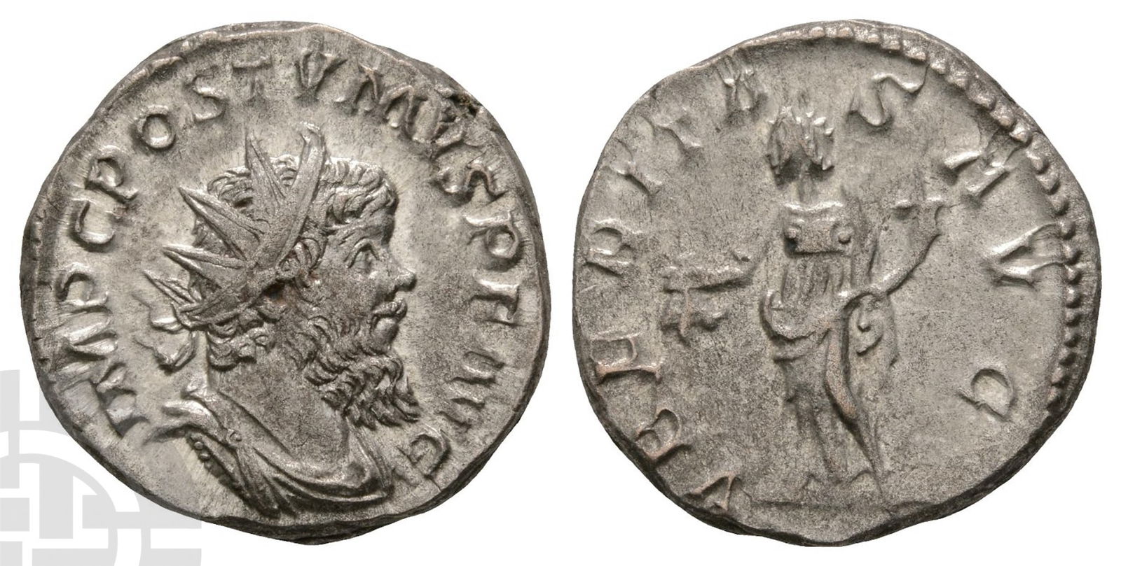 Postumus, Romano-Gallic Emperor AR Antoninianus. (1 of 1)