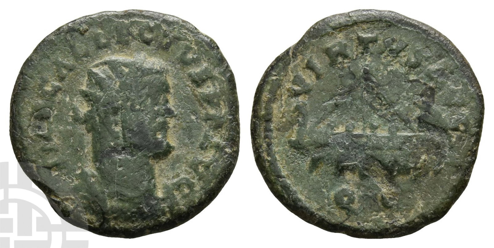 Allectus, Romano-British Emperor BI Quinarius. (1 of 1)