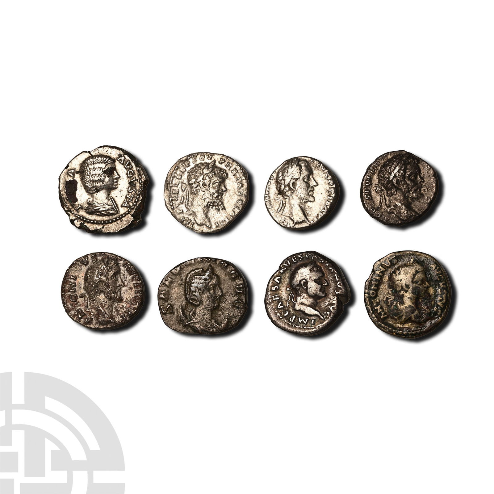 Roman AR and Plated Denarii [8]. (1 of 2)