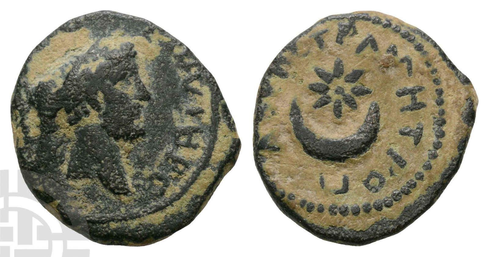 Antoninus Pius AE 17mm of Petra, Decapolis. (1 of 1)