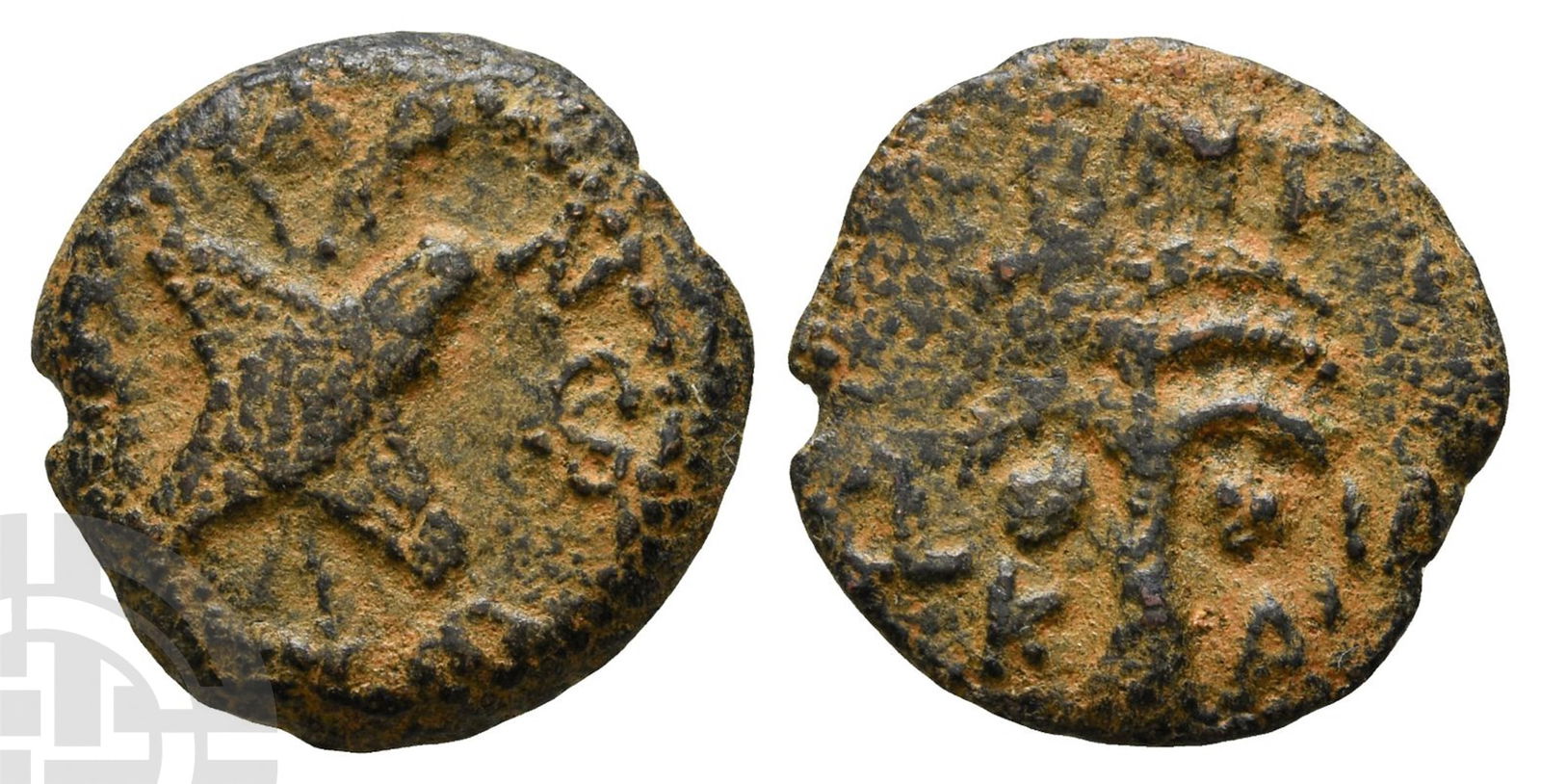 Judaea, Procurators. Antonius Felix AE Prutah. (1 of 1)
