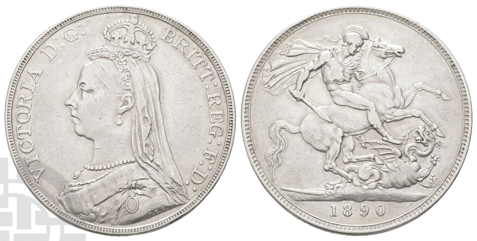 Great Britain. Hanover, Victoria AR Crown. (1 of 1)