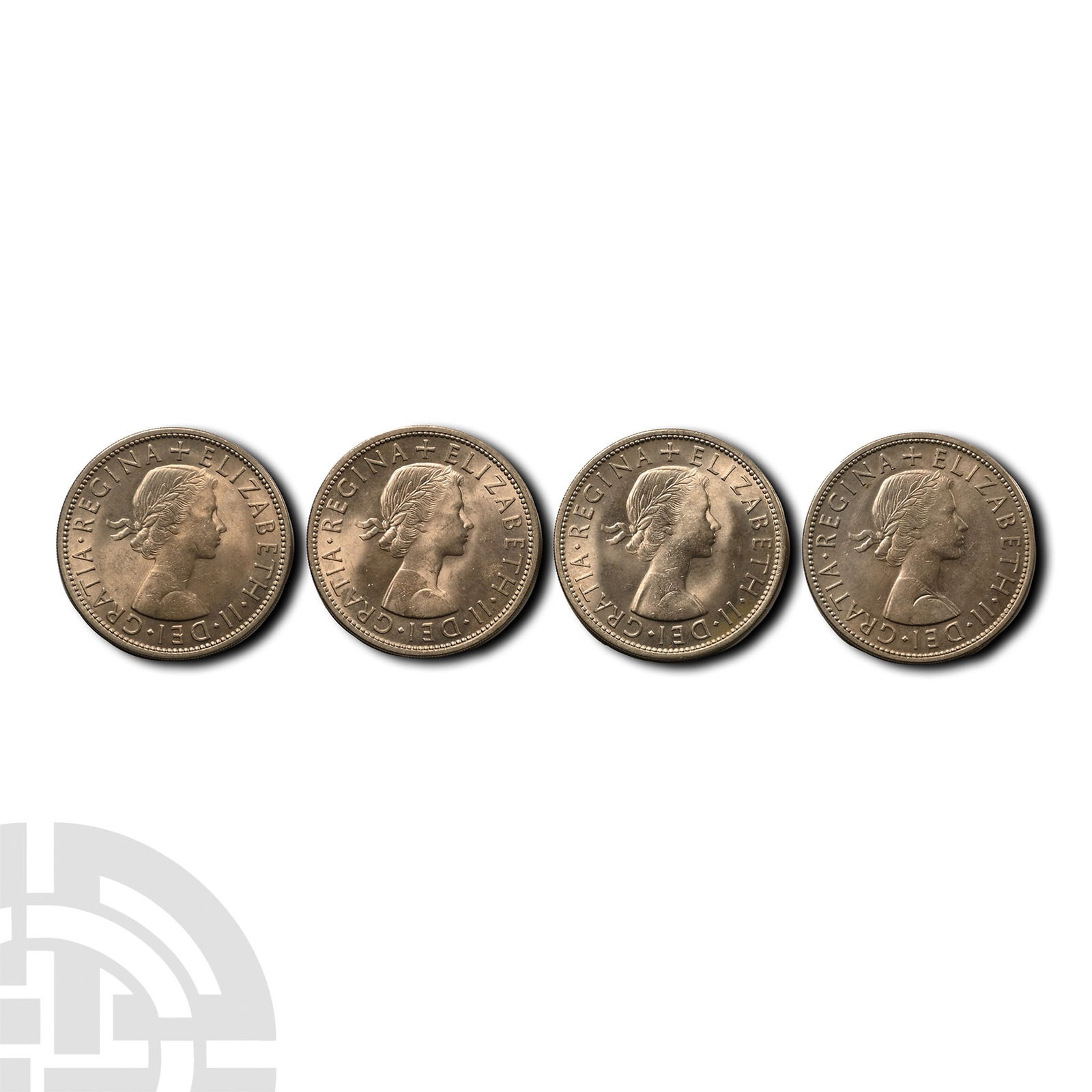 Hanover. Elizabeth II Halfcrown Group. (1 of 2)