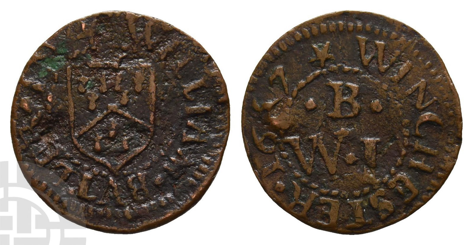 Great Britain. Winchester AE Token Farthing. (1 of 1)
