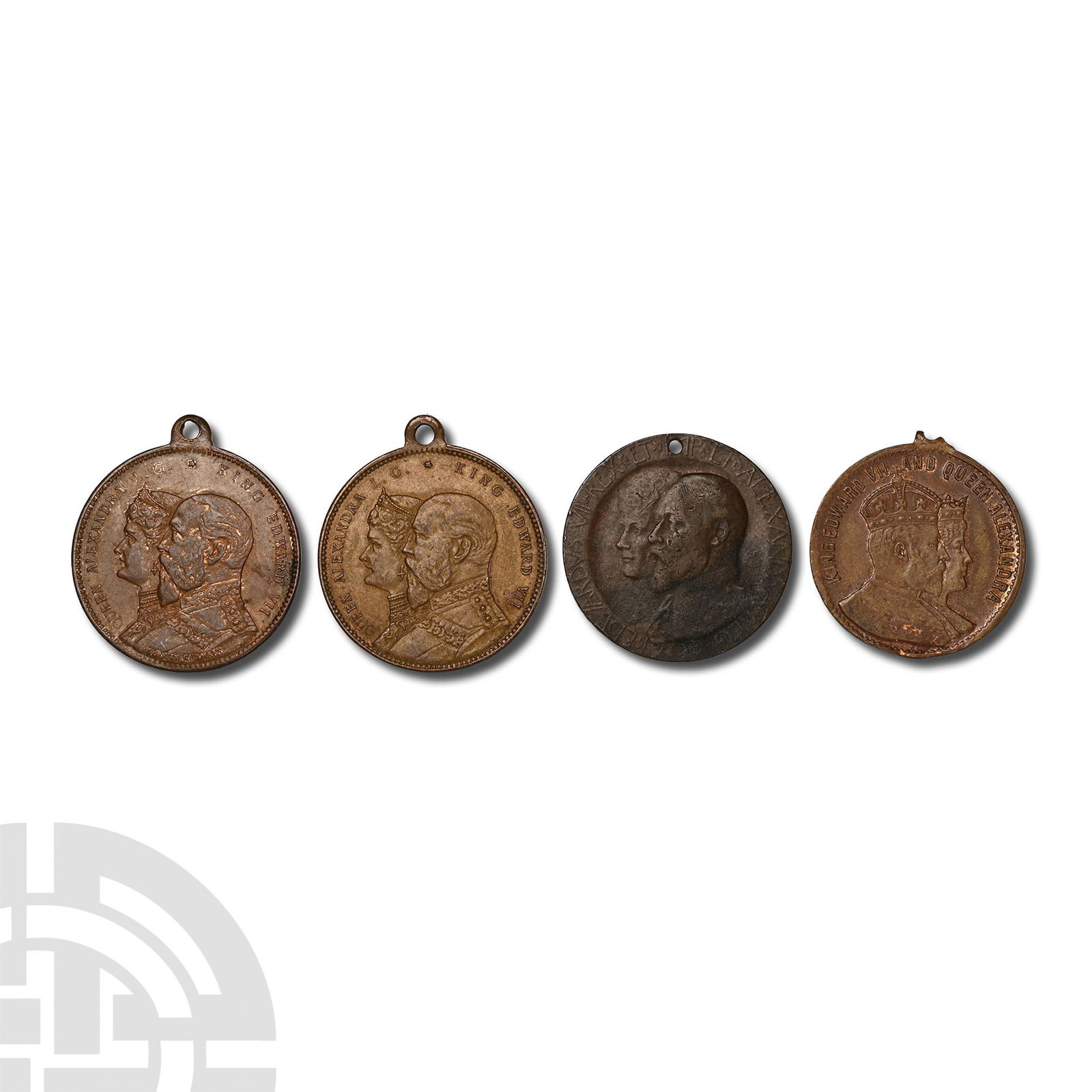 Edward VII & Alexandra AE Medallion Group. (1 of 2)