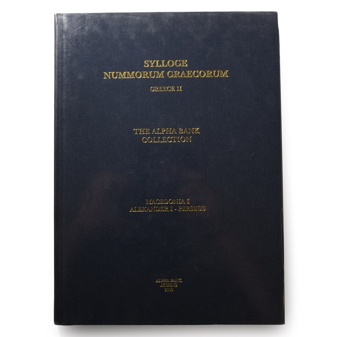 Numismatic Books - Sylloge Nummorum Graecorum - Greece II - The Alpha Bank Collection - Macedonia I: (1 of 1)