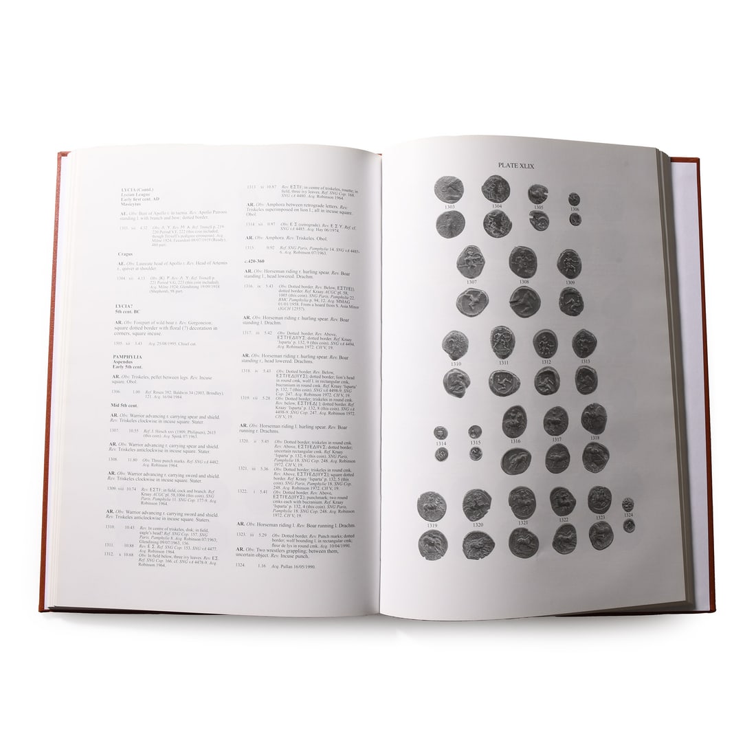 Numismatic Books - Sylloge Nummorum Graecorum Volume V - Ashmolean Museum Oxford - Part XI Asia (1 of 2)