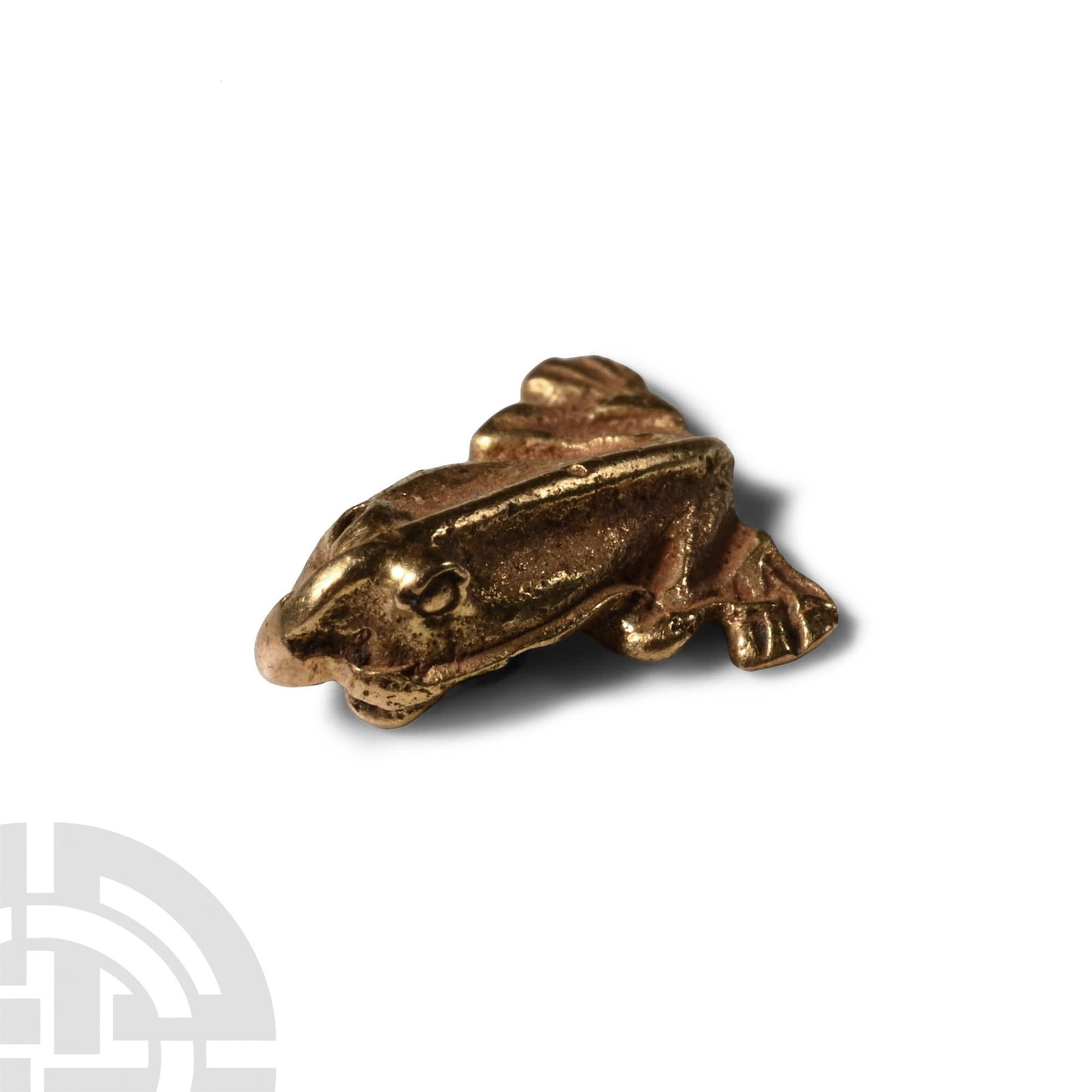 Old Babylonian Gold Frog Amulet (1 of 1)
