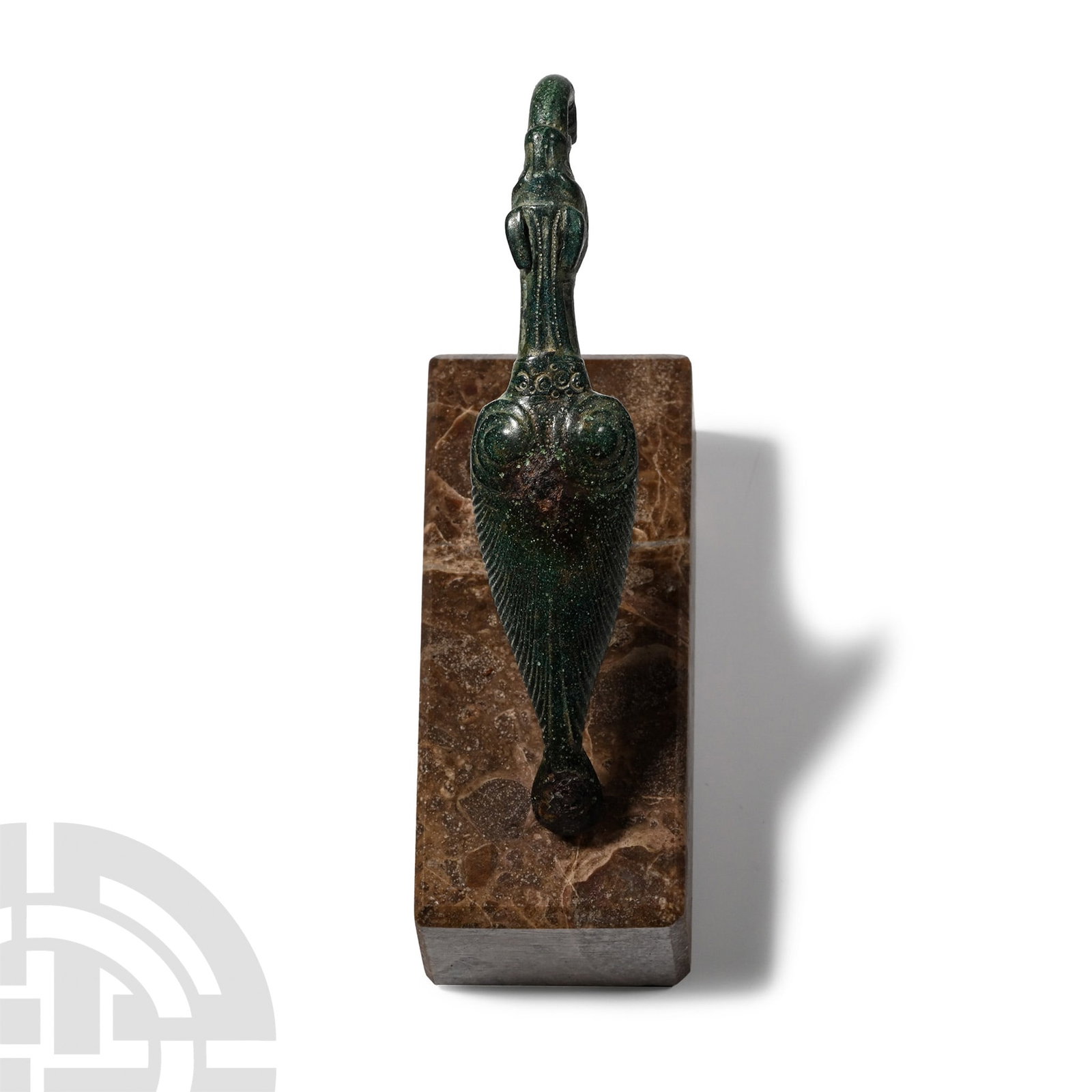 Etruscan Bronze Decorated Belt Mount (1 of 1)