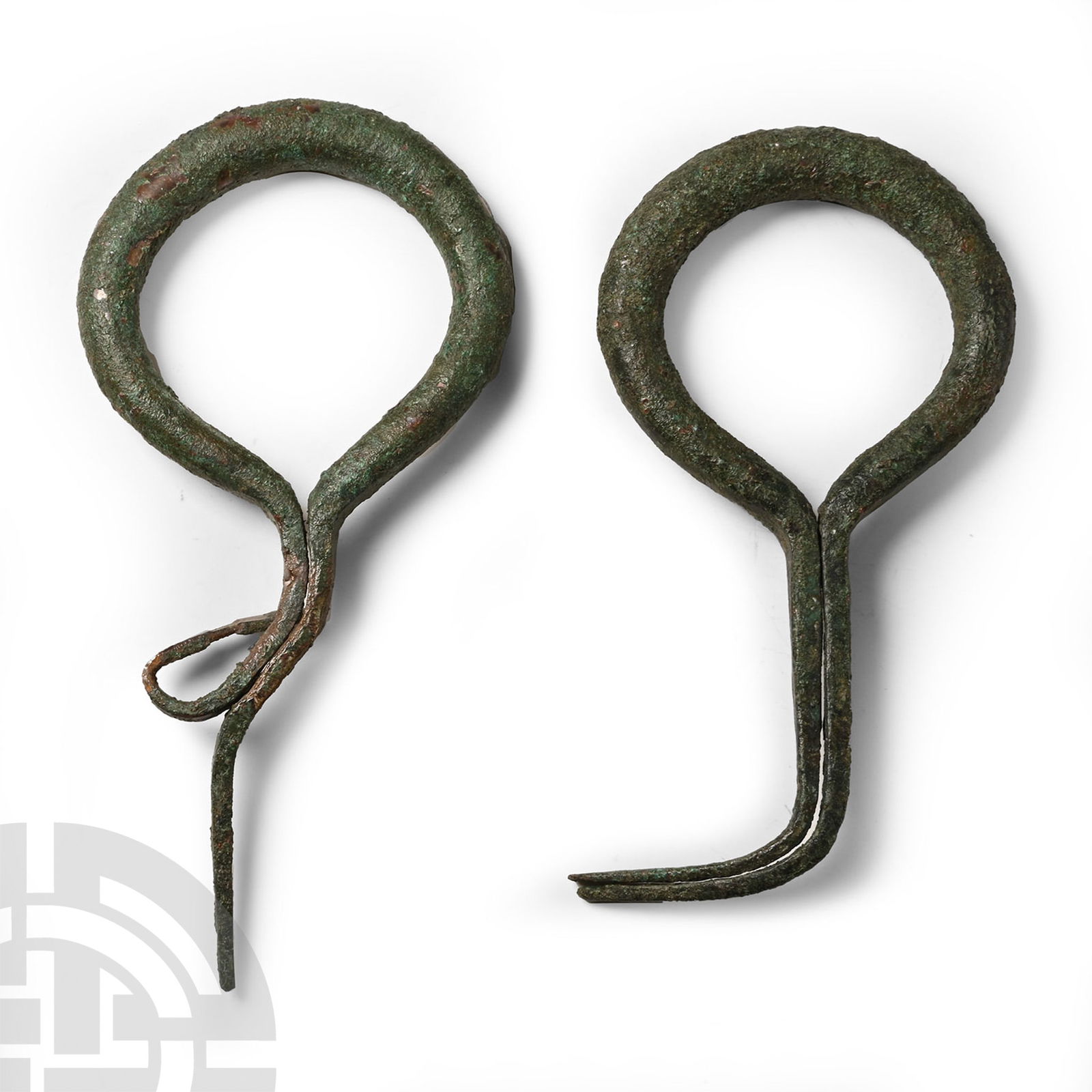 Bronze Chariot Terret Ring Pair (1 of 1)