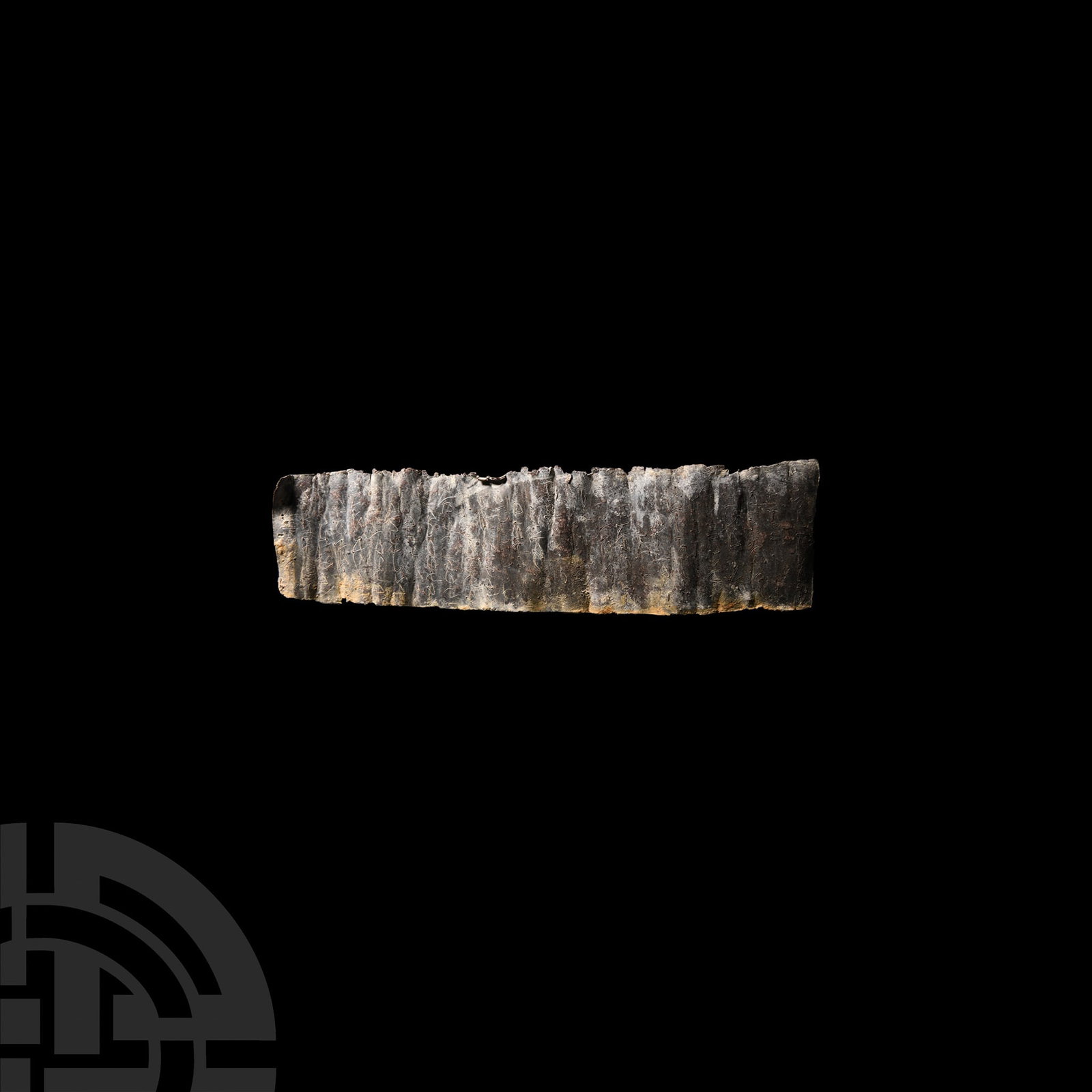 Aramaic Lead Magical Text Scroll (1 of 1)