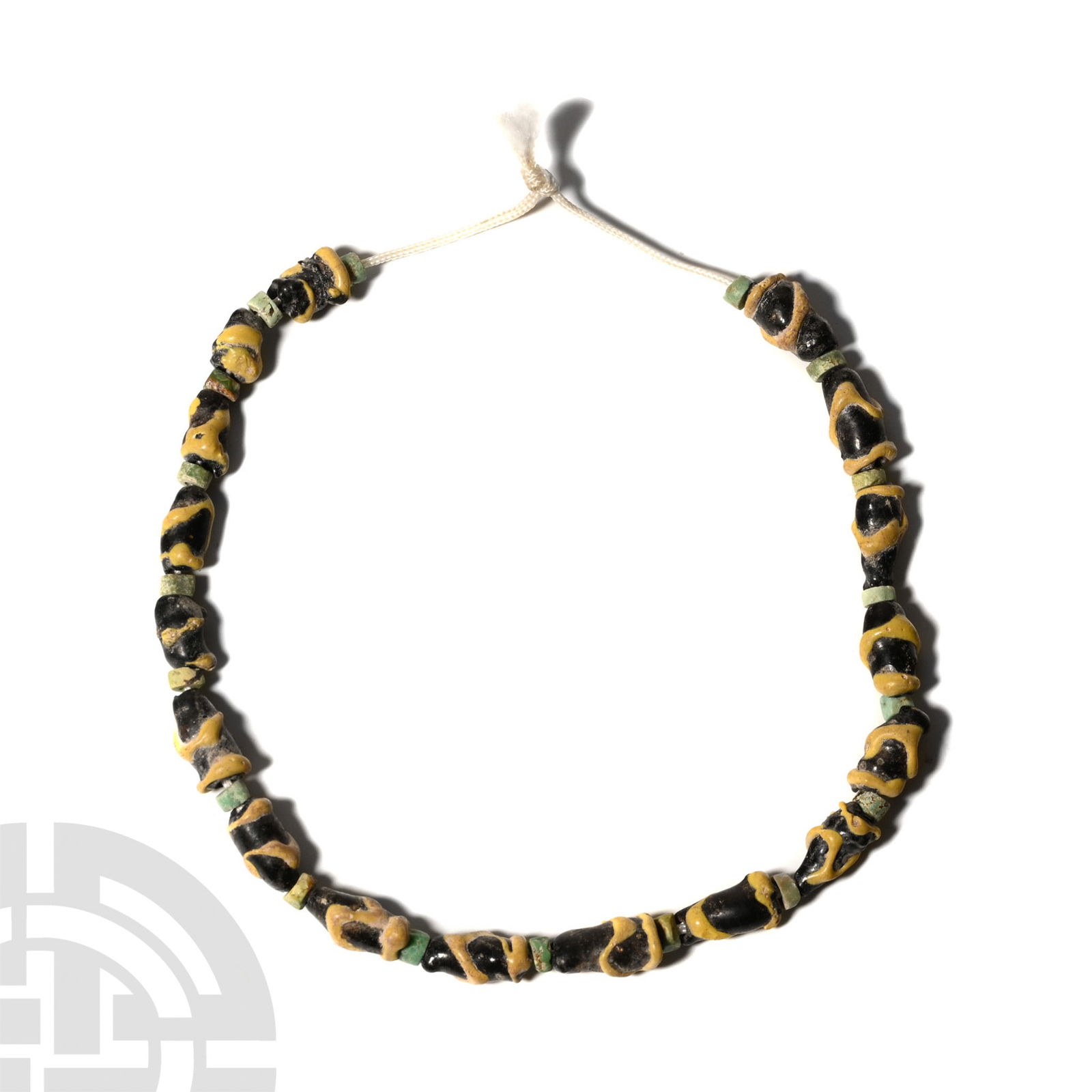 Multi-Coloured Glass Bead String (1 of 1)