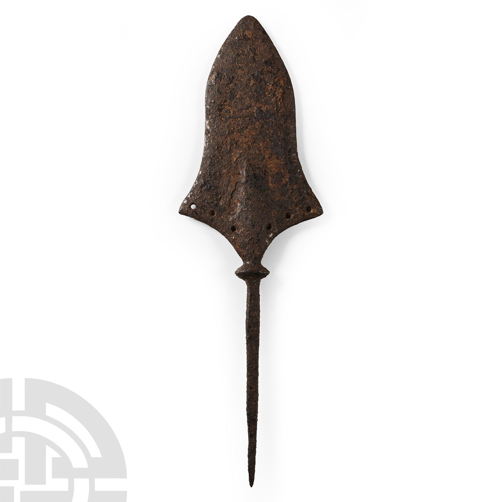 Medieval Pierced Incendiary Fire Arrowhead (1 of 1)