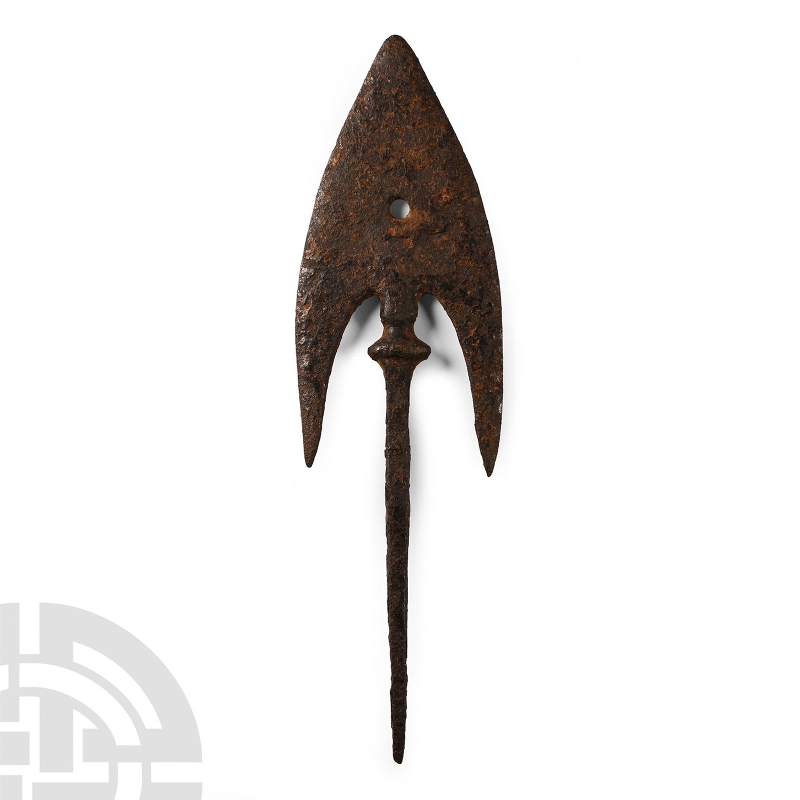 Medieval Pierced Incendiary Fire Arrowhead (1 of 1)