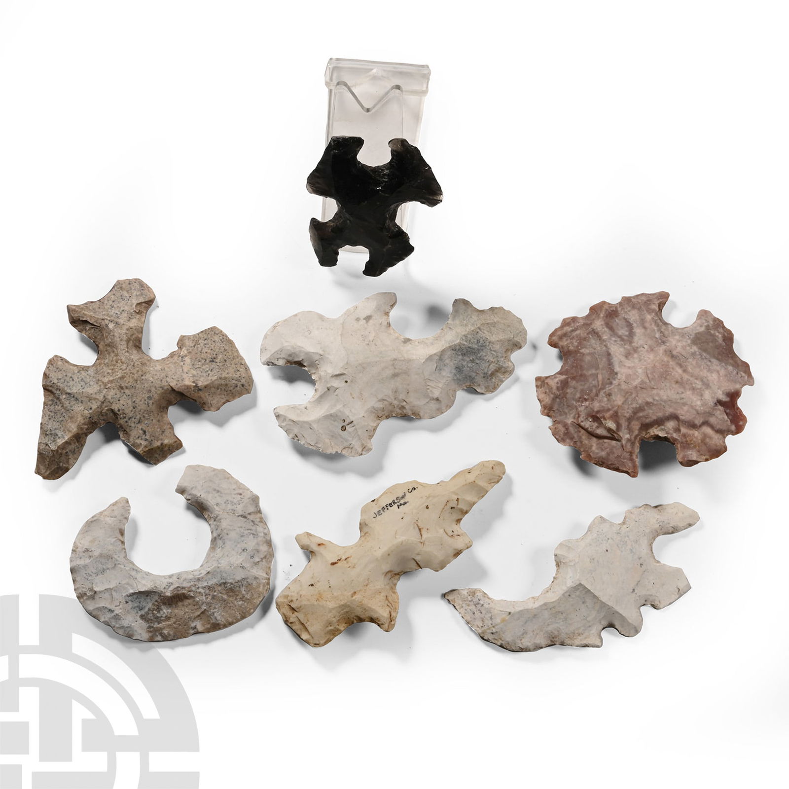 Native American Knapped Stone Artefact Collection (1 of 1)
