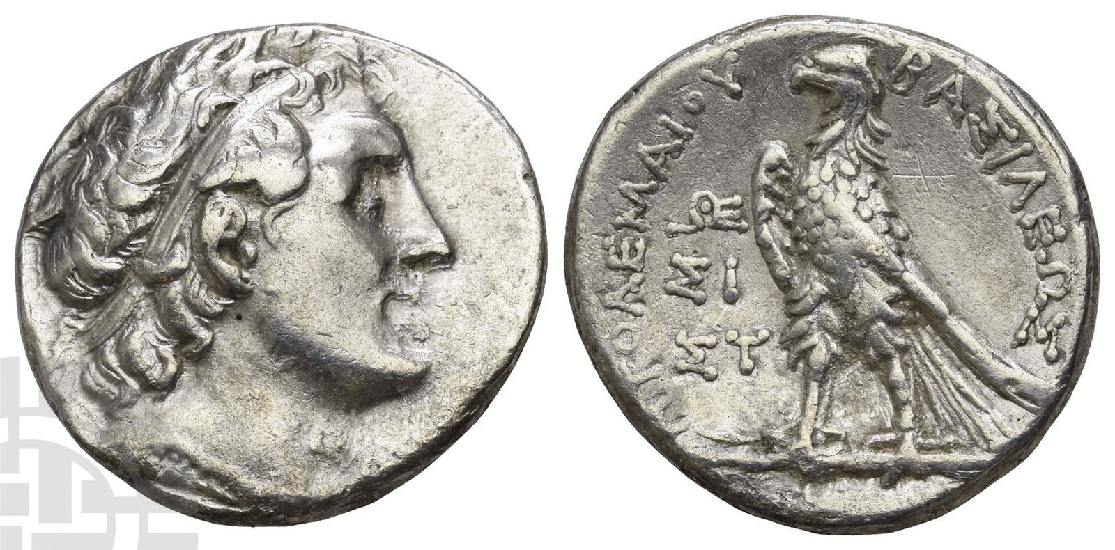 Ptolemaic Kingdom of Egypt, Ptolemy II Philadelphos AR Tetradrachm. (1 of 1)