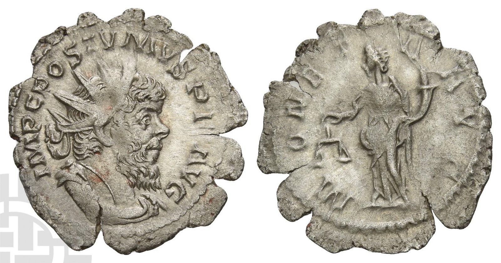 Postumus, Romano-Gallic Emperor AR Antoninianus. (1 of 1)