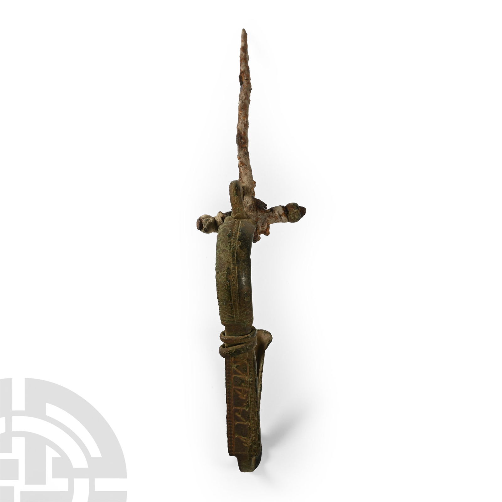 Roman Bronze Bow Brooch with Inscription (1 of 1)