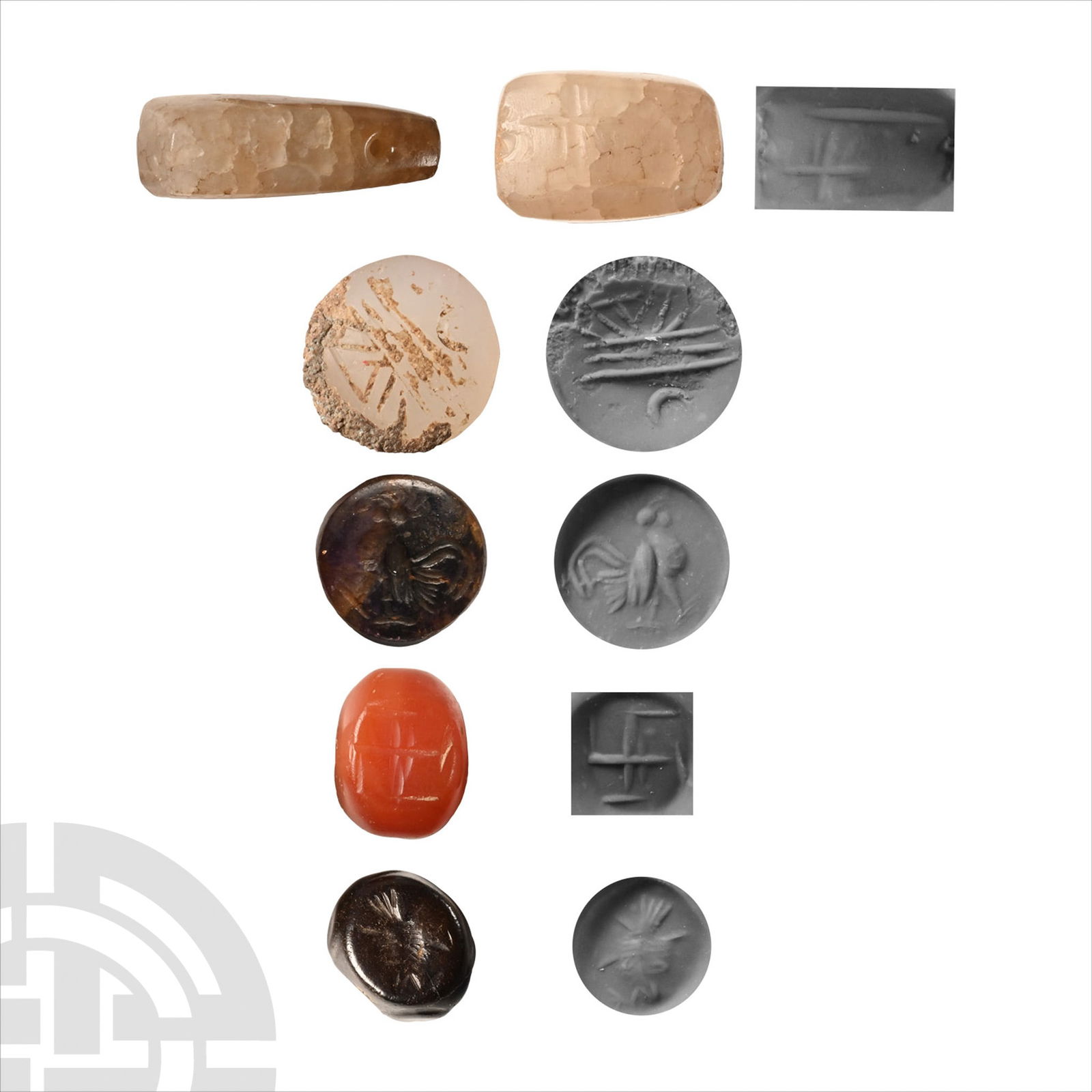 Sasanian Hardstone Stamp Seals (1 of 1)