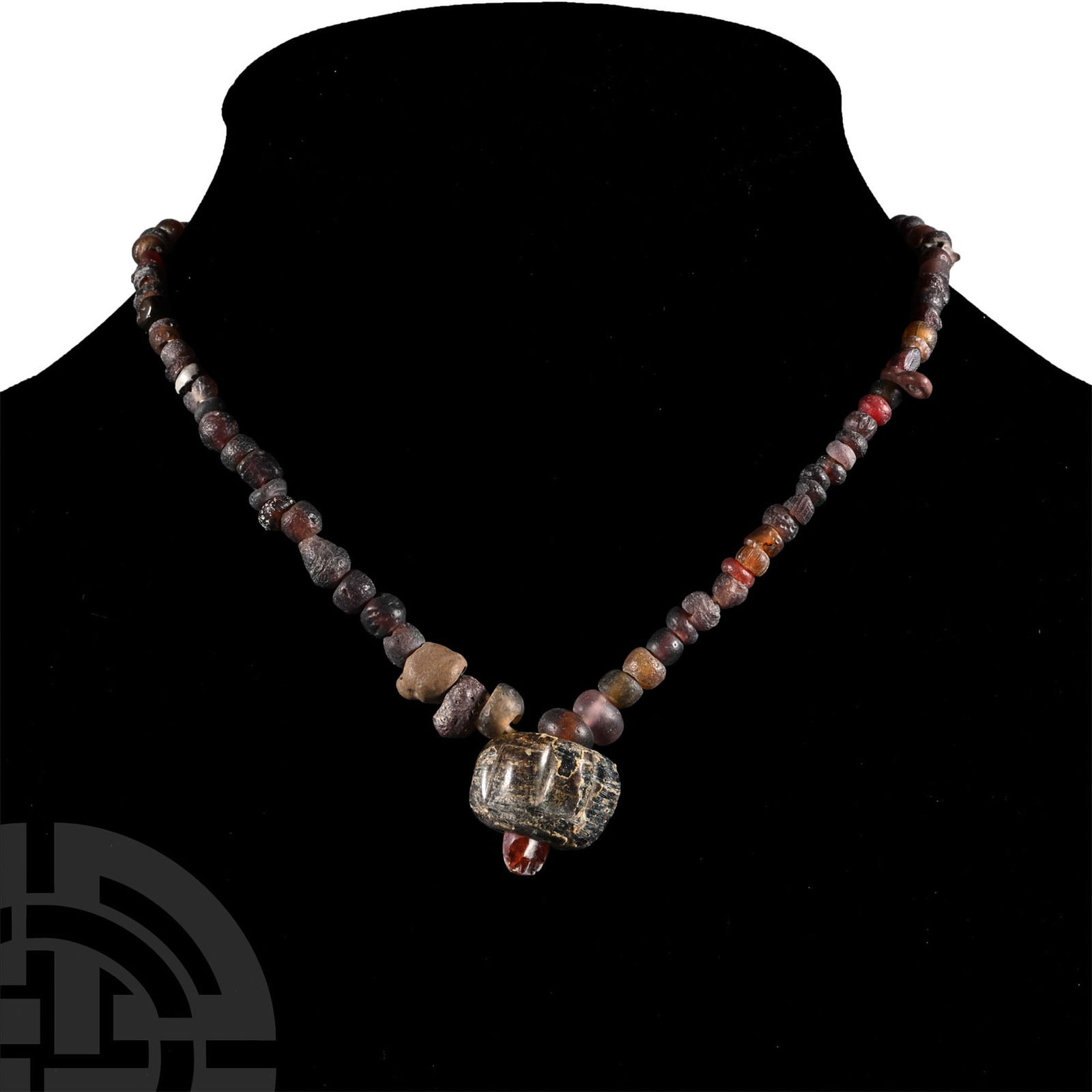 Mixed Glass Bead Necklace String (1 of 1)