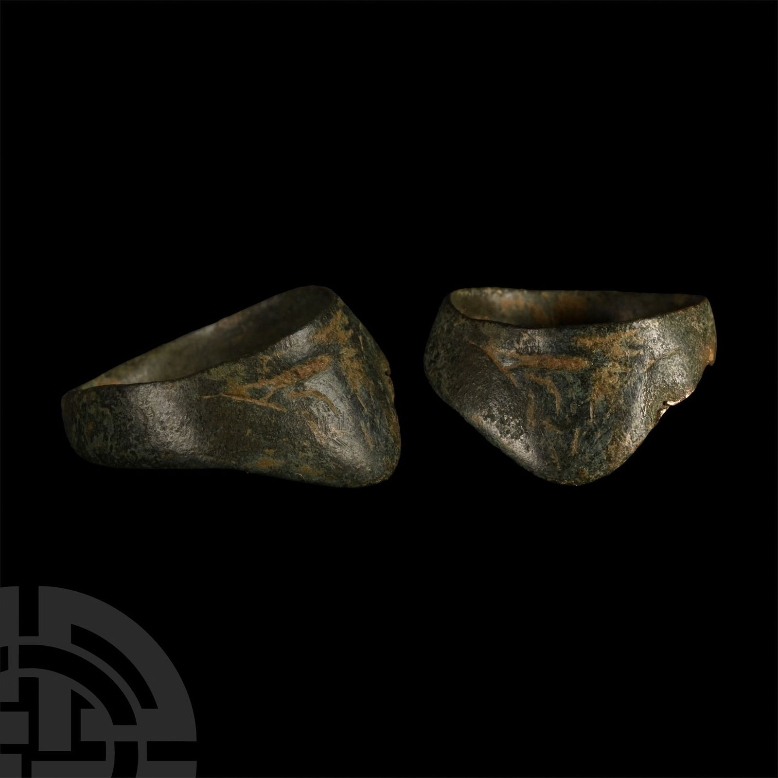 Medieval Bronze Archer's Thumb Ring (1 of 1)