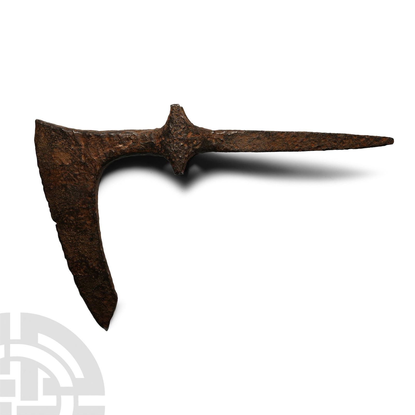 Byzantine Iron Bearded Axehead with Spike (1 of 1)