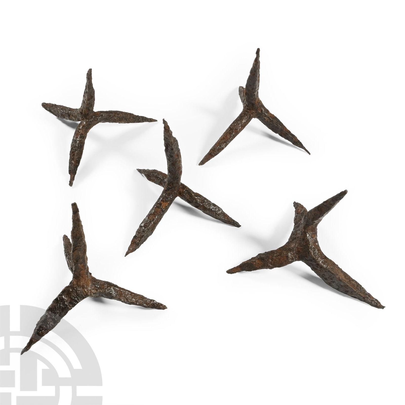 Medieval Iron Anti-Cavalry Caltrop Group (1 of 1)